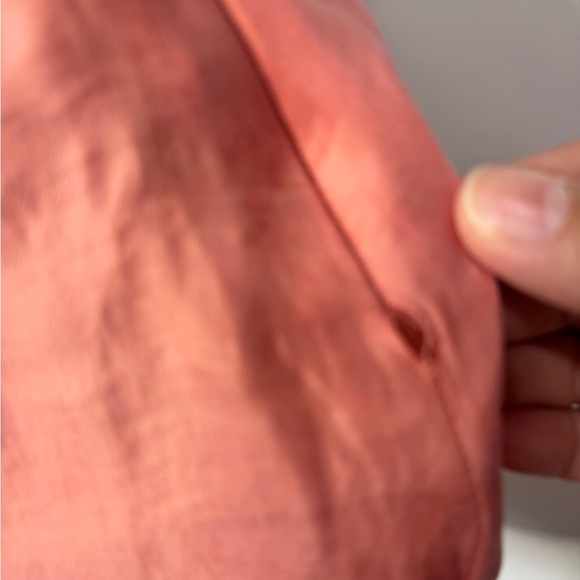 Zara V-Neck Mini Dress Pink - Picture 9 of 12